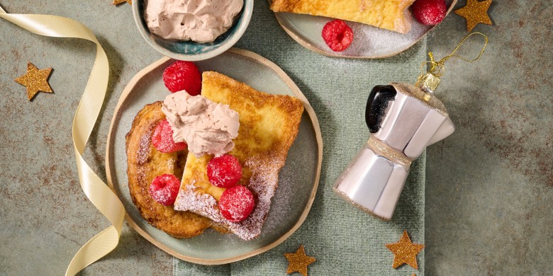 Wentelteefjes met koffieroom 