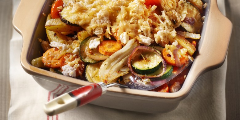 Mediterrane groentencrumble