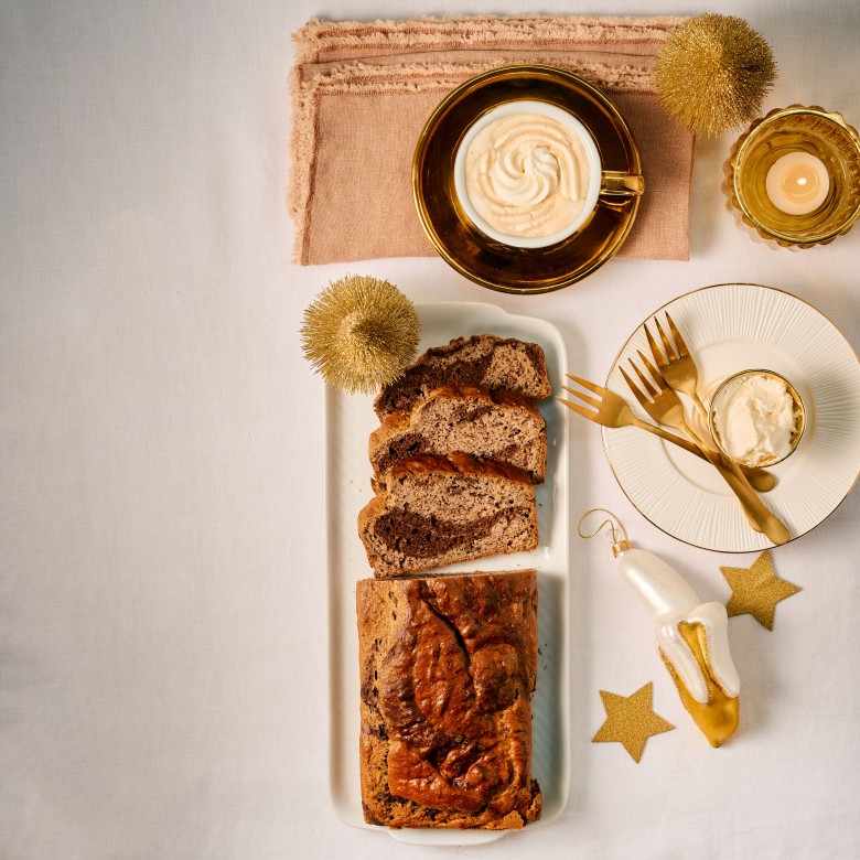 Speculaas-bananenbrood