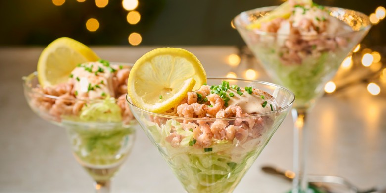 Simpele garnalencocktail 