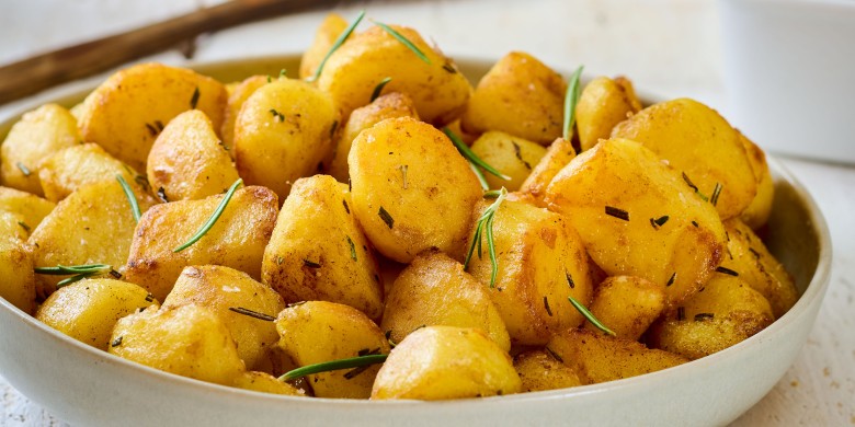 Aardappels met rozemarijn 