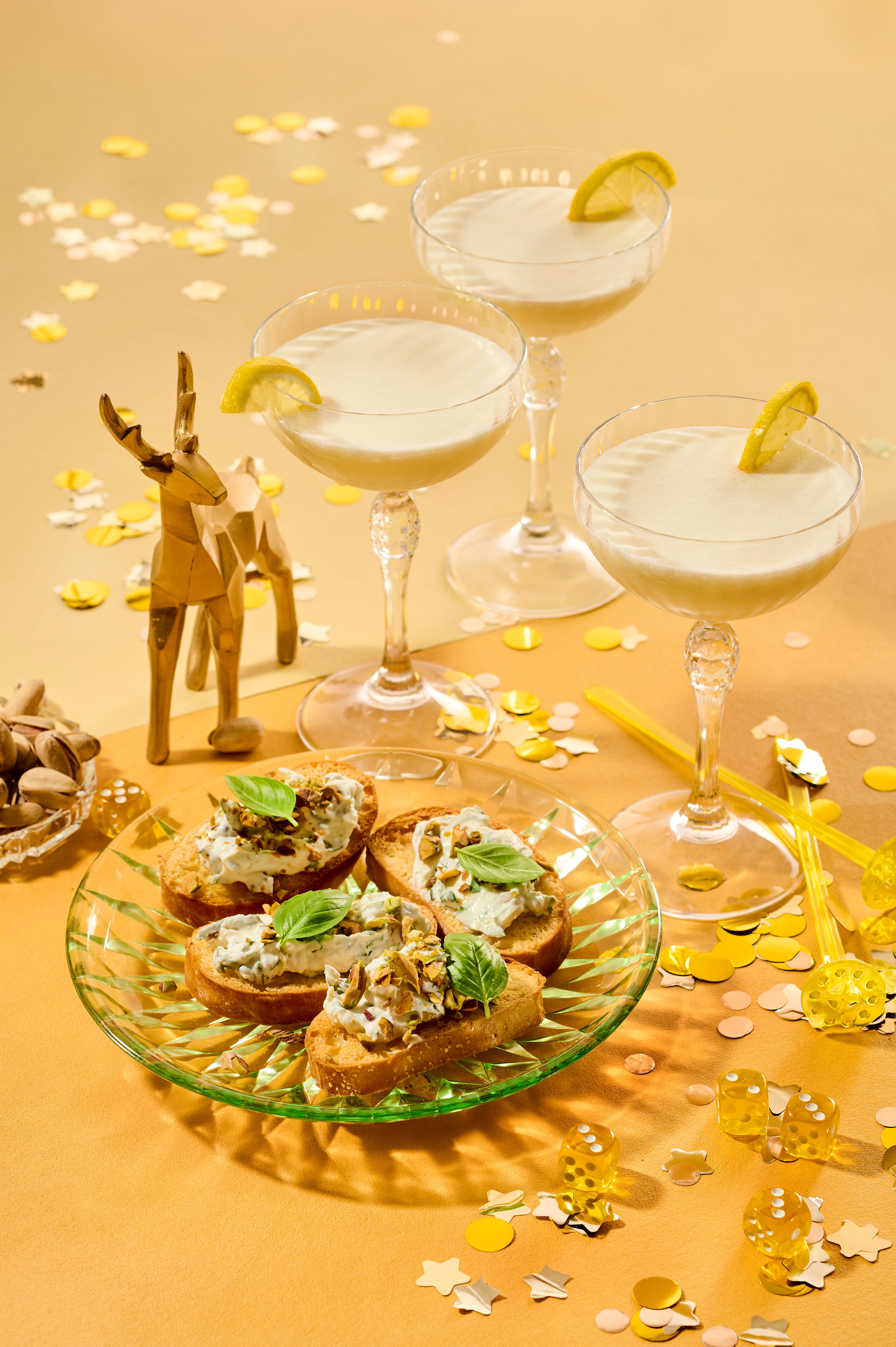 Romige limoncello spritz