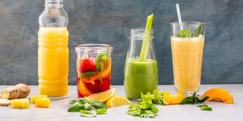 Groene smoothie met bleekselderij