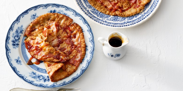 Polderkoek met stroop