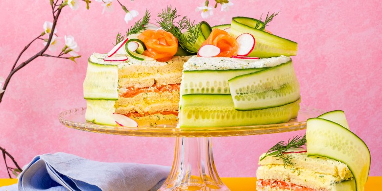 Hartige sandwichtaart