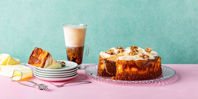 Carrot cheesecake met chai