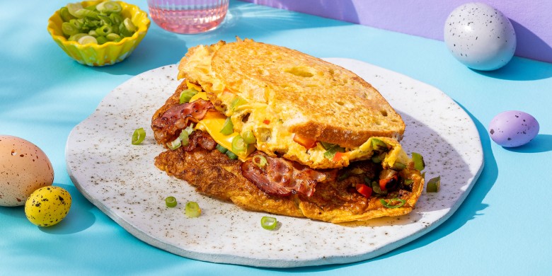 Omelet-sandwich
