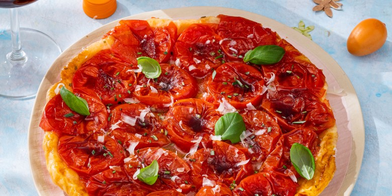 Tarte Tatin van tomaten