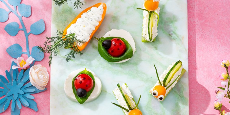 Caprese-lieveheersbeestjes