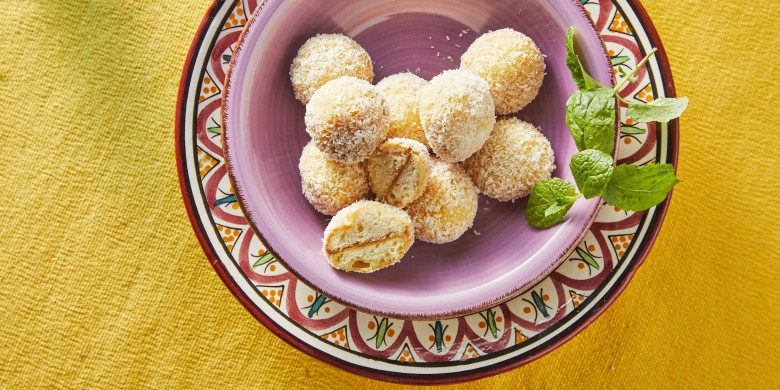 Citroen-kokoskoekjes