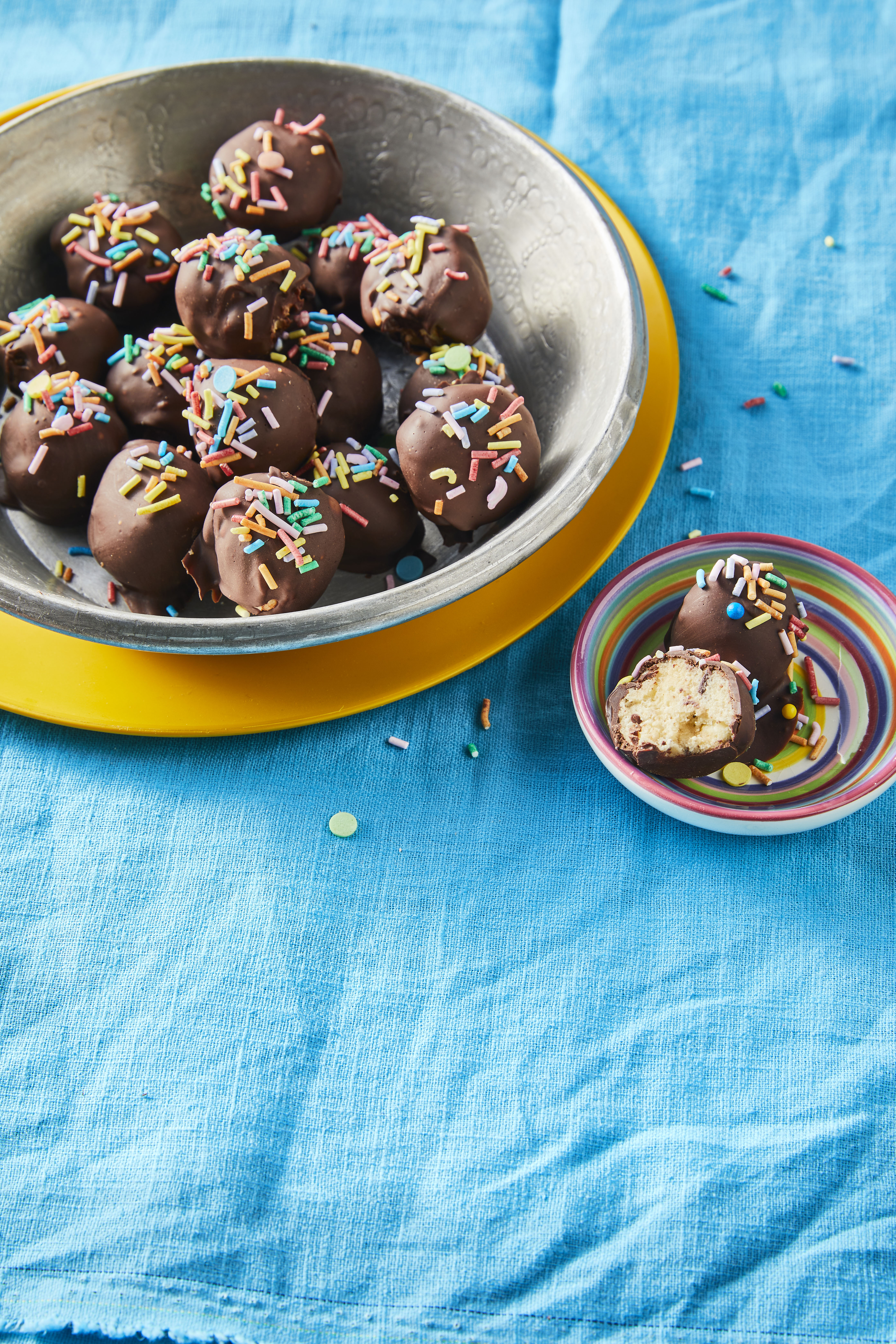 Cookie dough truffles