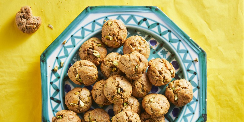 Kardemomkoekjes met pistache