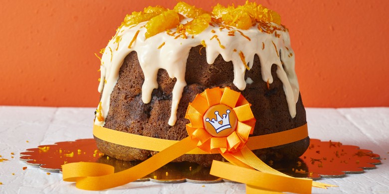 Koningstaart met mandarijnglazuur