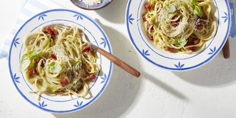Spaghetti avocara