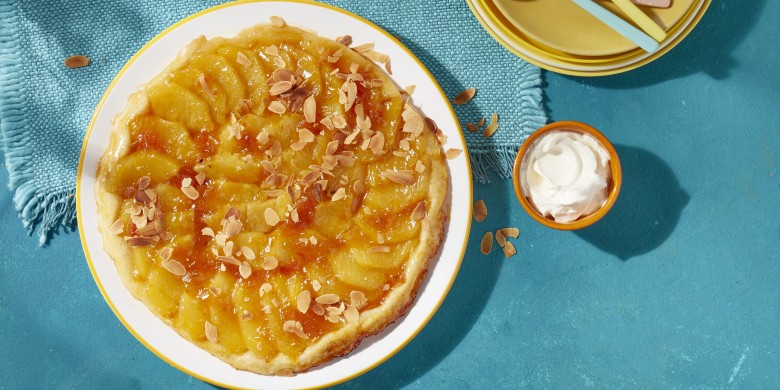 Ananas tarte tatin van de BBQ