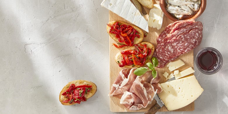 Mediterrane borrelplank