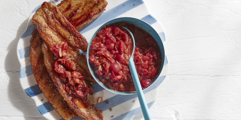 Kersen-barbecuesaus