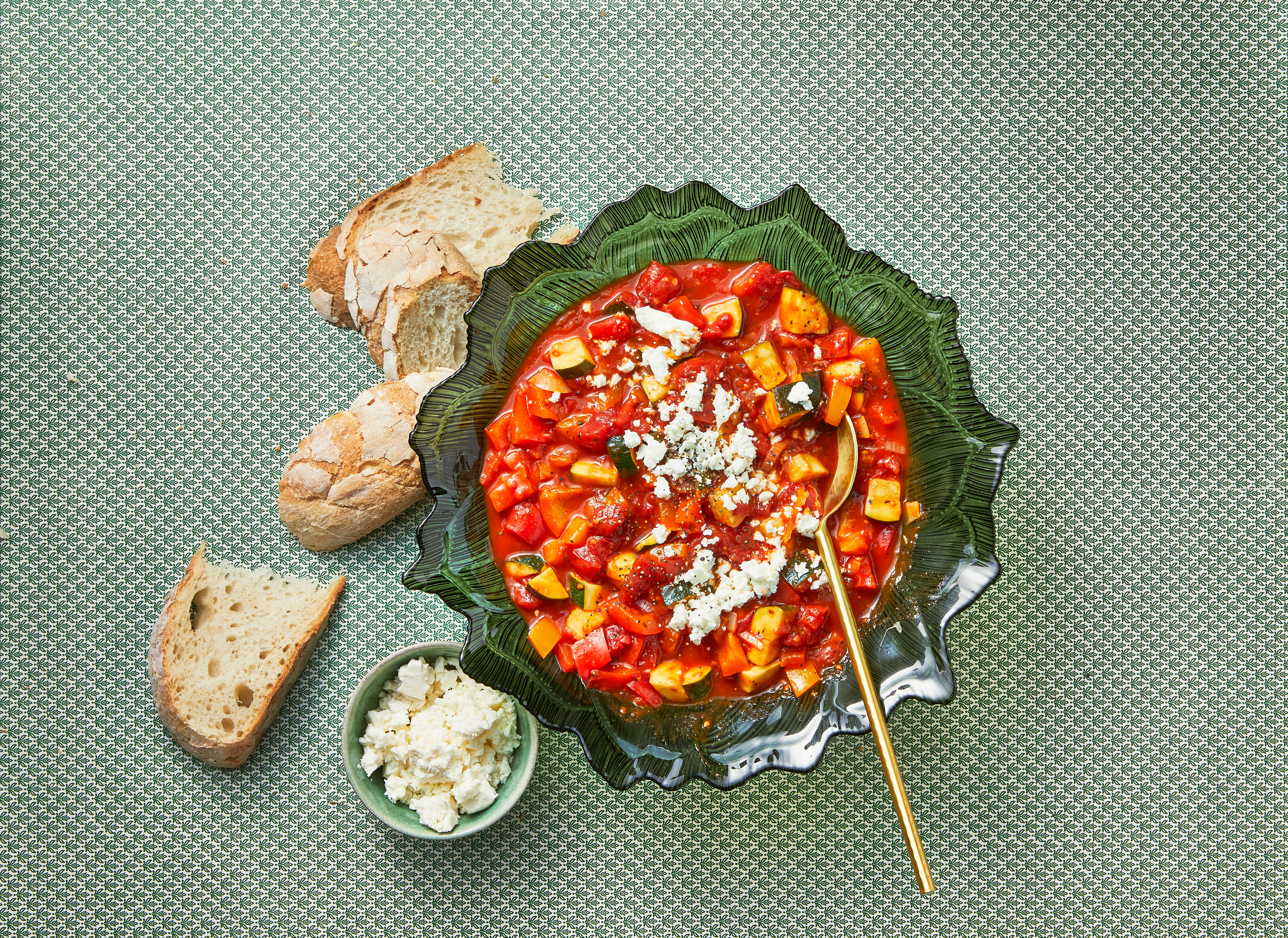 Groentestoof met courgette uit de slowcooker