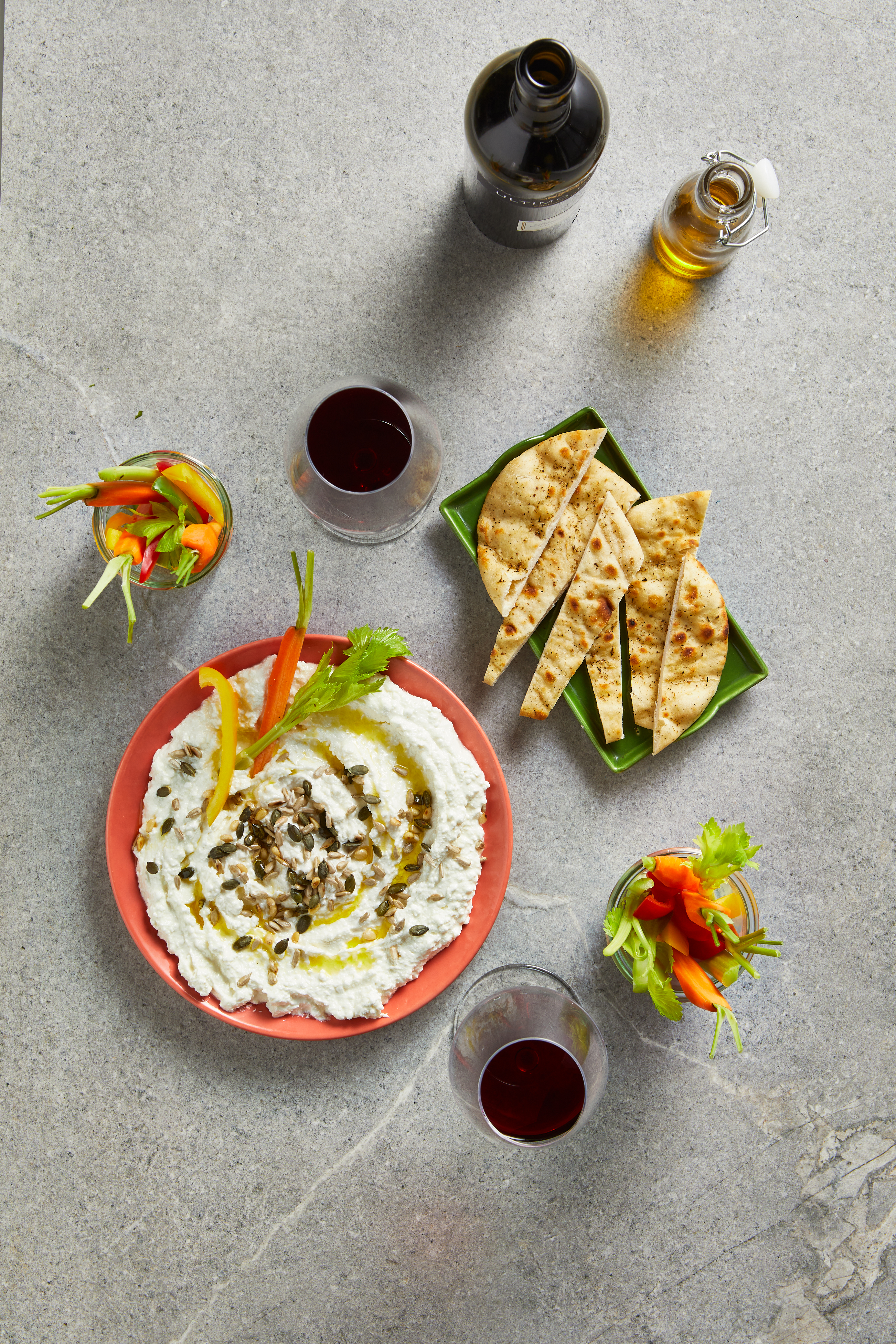 Whipped feta dip