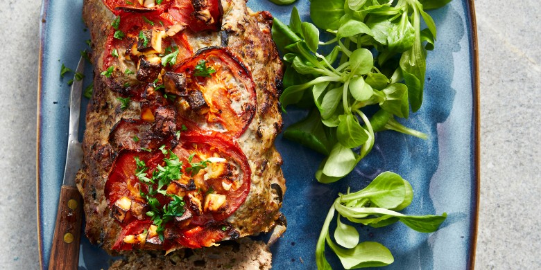 Grieks gehaktbrood met feta