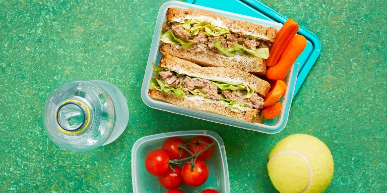 Tonijnsandwich met bieslook