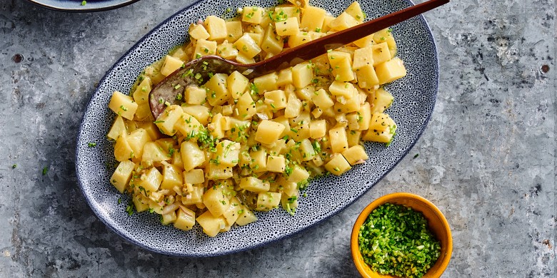 Aardappelsalade met augurk