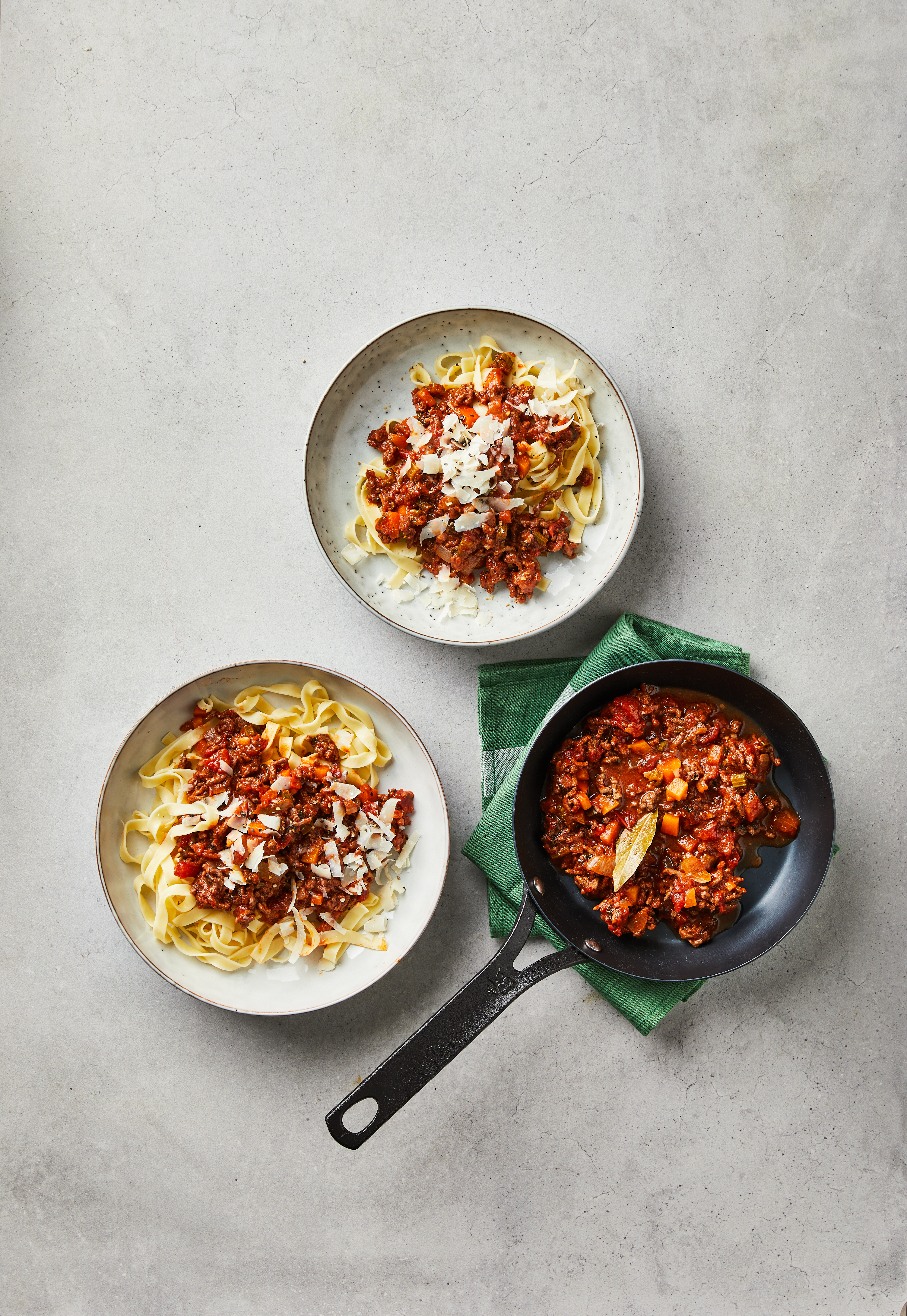 Tagilatelle met klassieke ragu