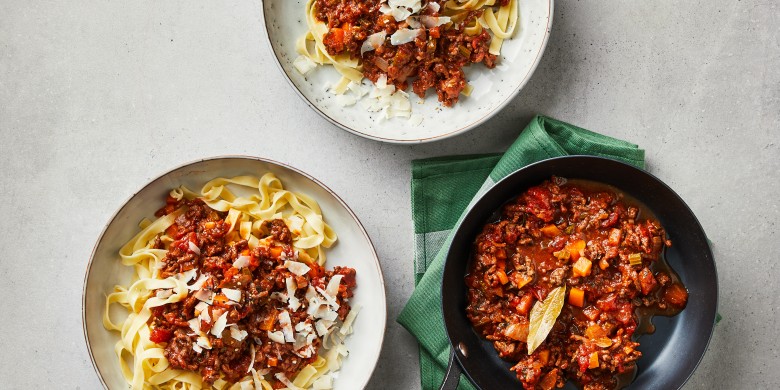 Tagilatelle met klassieke ragu