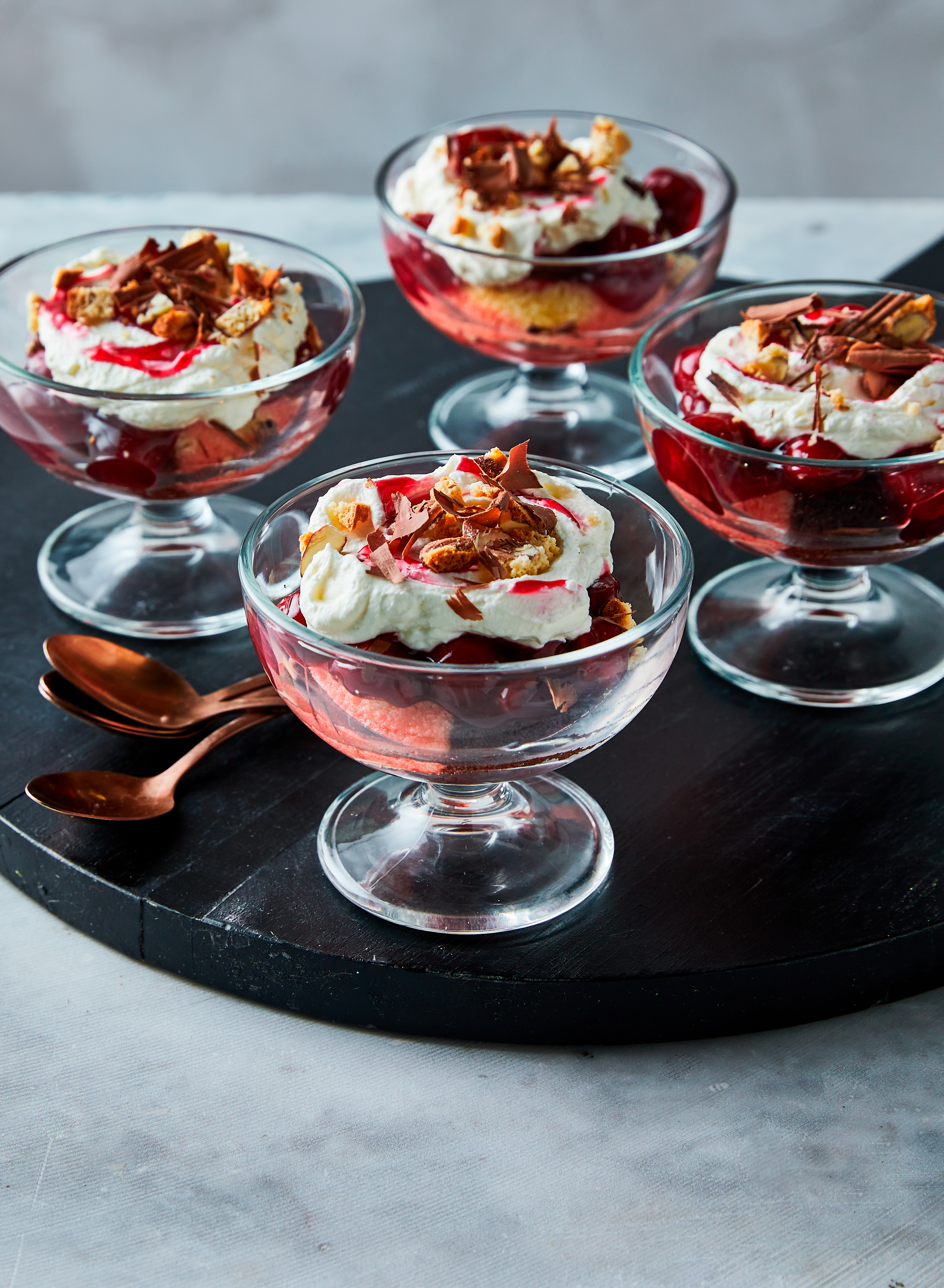 Italiaanse mini-trifles