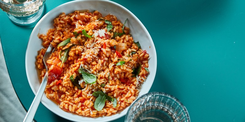 Risotto arrabbiata