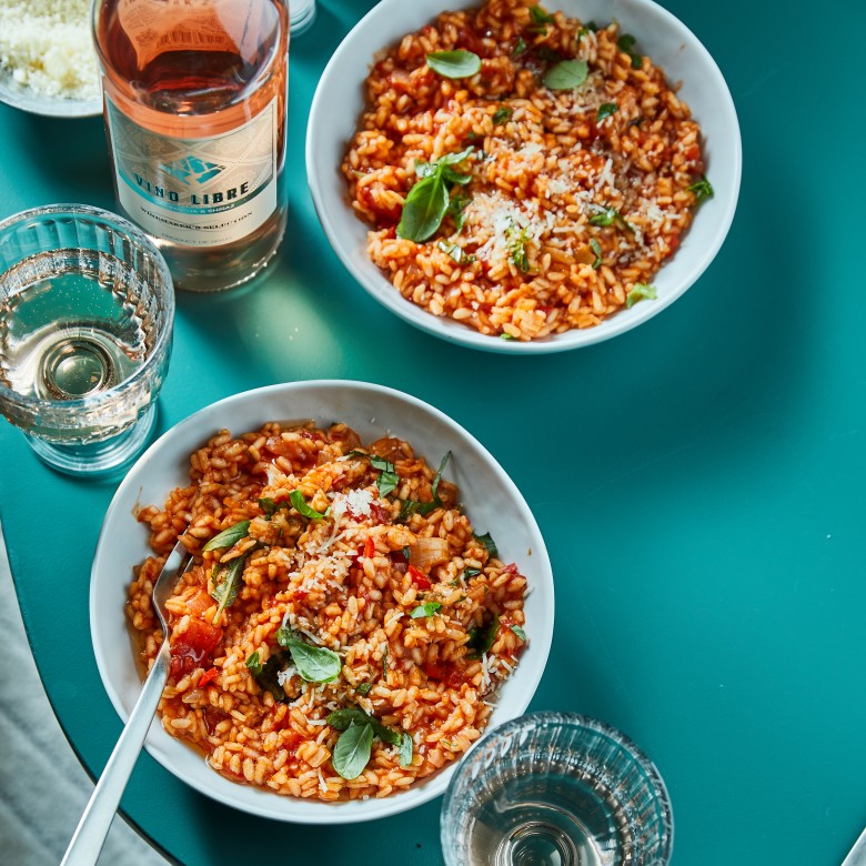 Risotto arrabbiata