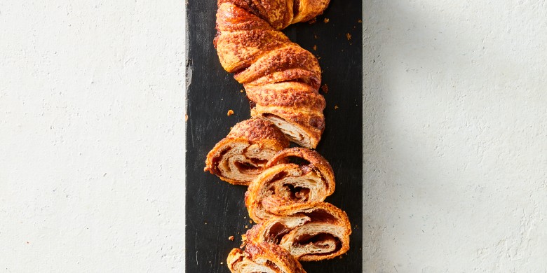 Kaneelsuiker-croissantcake