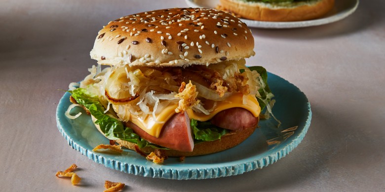 Zuurkool burger