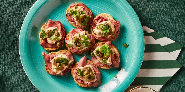 Vitello tonnato toastjes