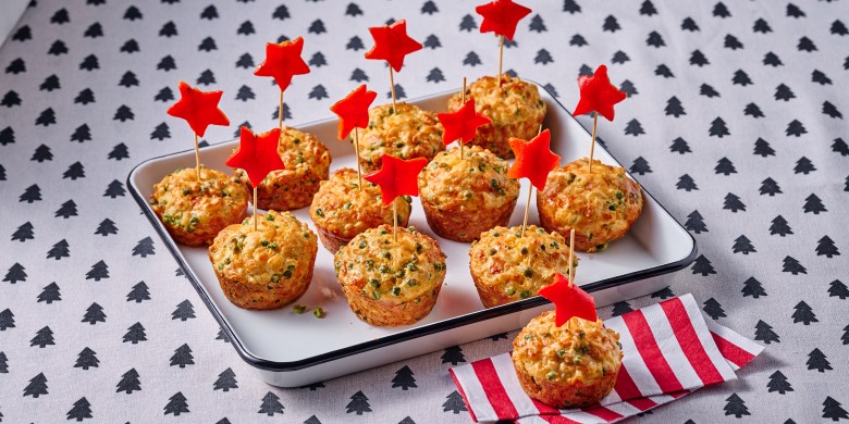 Mac & cheese muffins