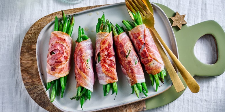 Haricots verts met spek