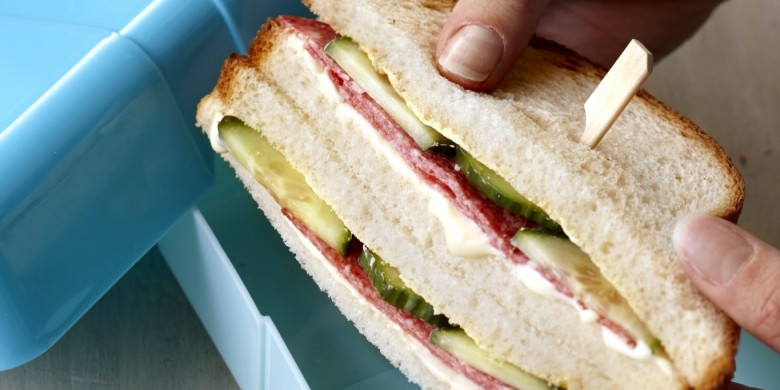 Pikante clubsandwich