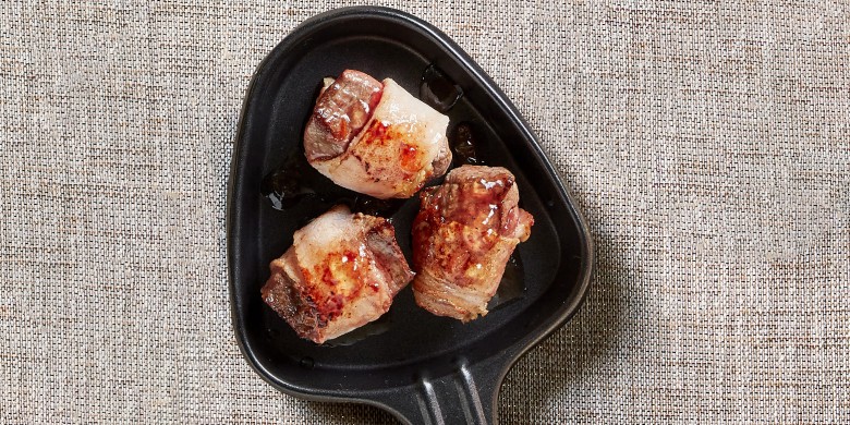 Biefvinkjes met sinaasappeljus