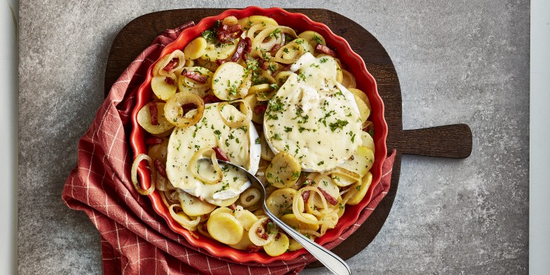 Tartiflette met camembert