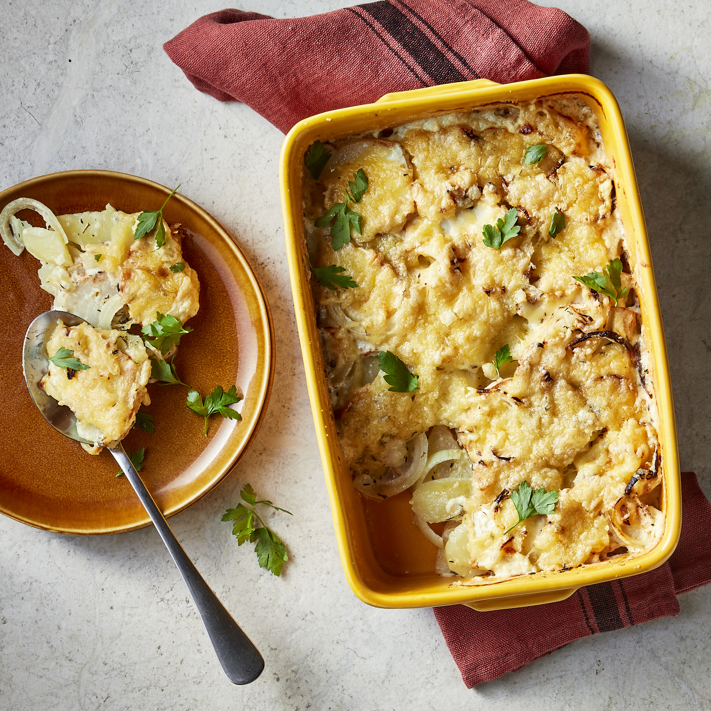 Aardappel-knolselderij-uigratin