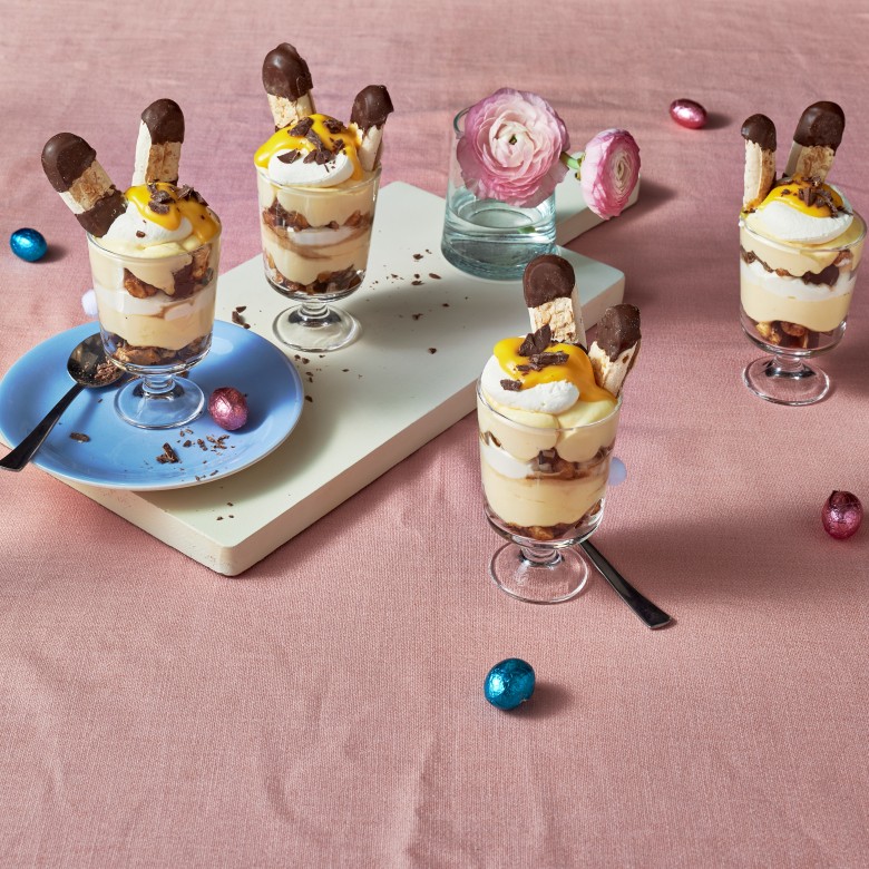 Advocaat-koffie-chocotrifle
