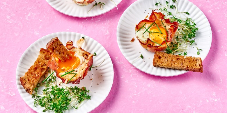 Ham-ei-ontbijtquiches