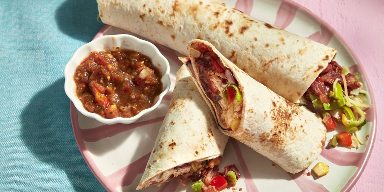 Mexicaanse groenteburrito’s
