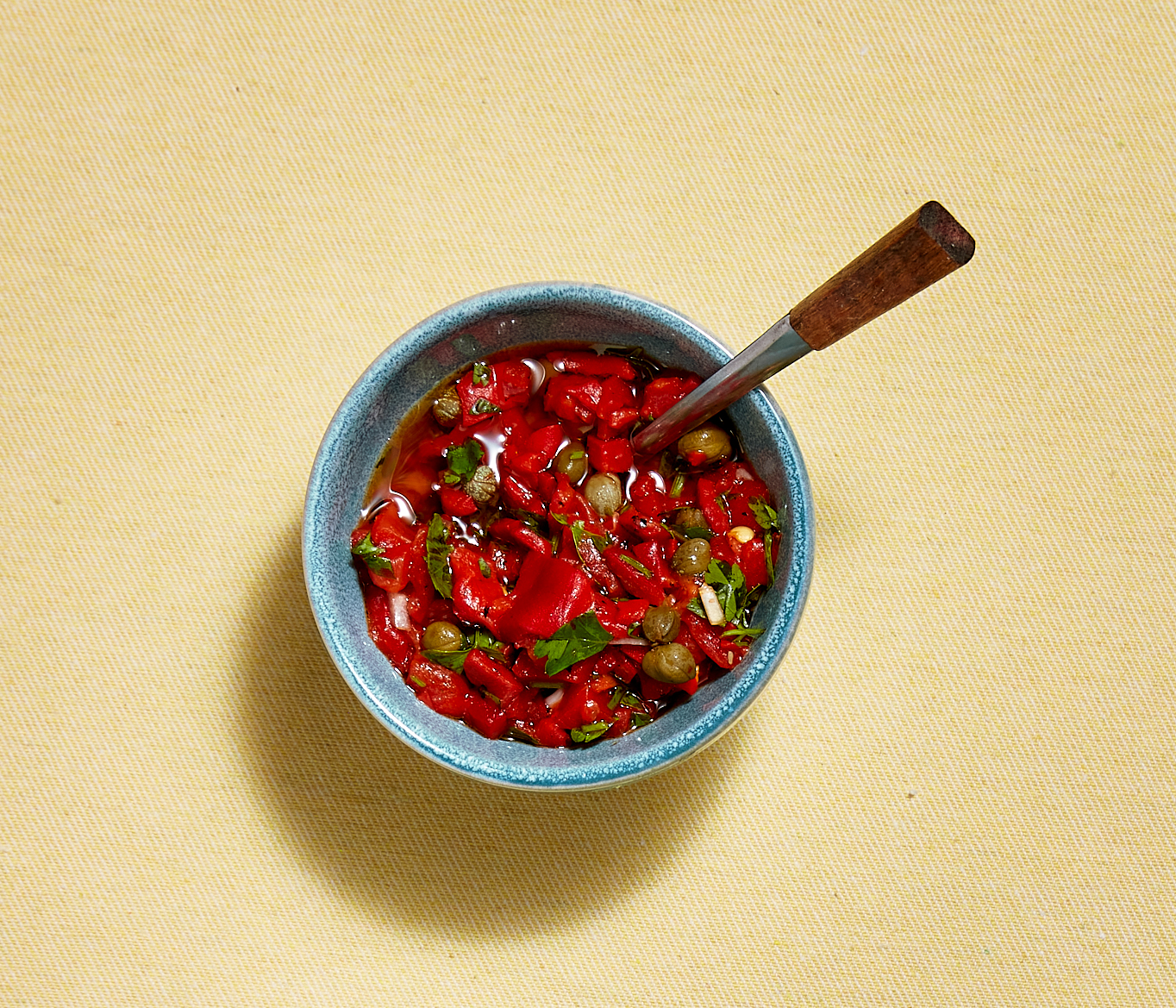 Salsa van geroosterde paprika