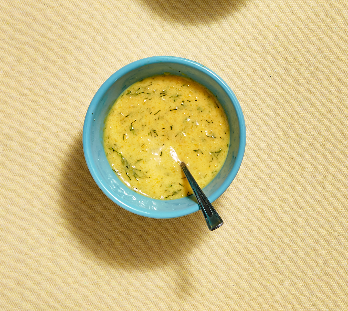 Mangosaus met dille