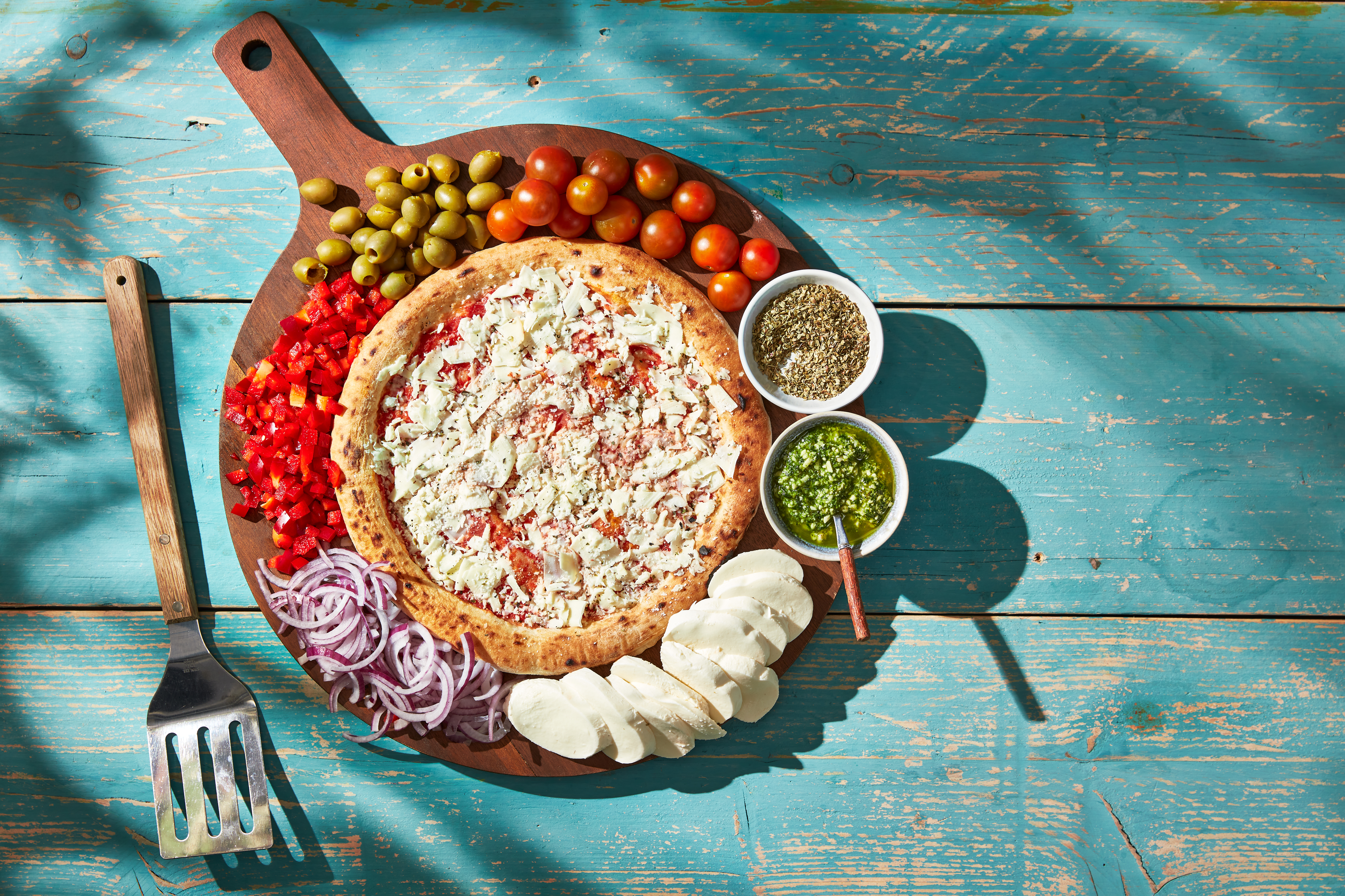 BBQ-pizza's