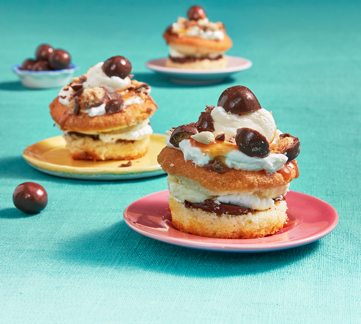 Mini banoffee taartjes