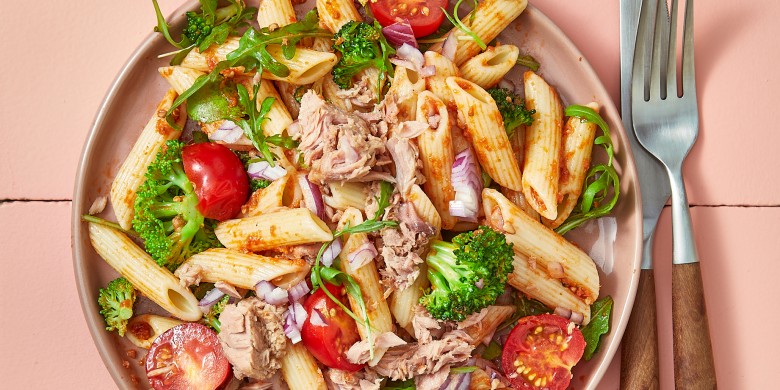 Pastasalade met tonijn