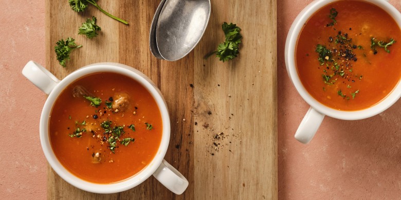 Ouderwetse tomatensoep