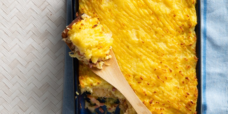 Zuurkool ovenschotel 